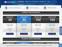 Tablet Screenshot of inetcentrum.pl